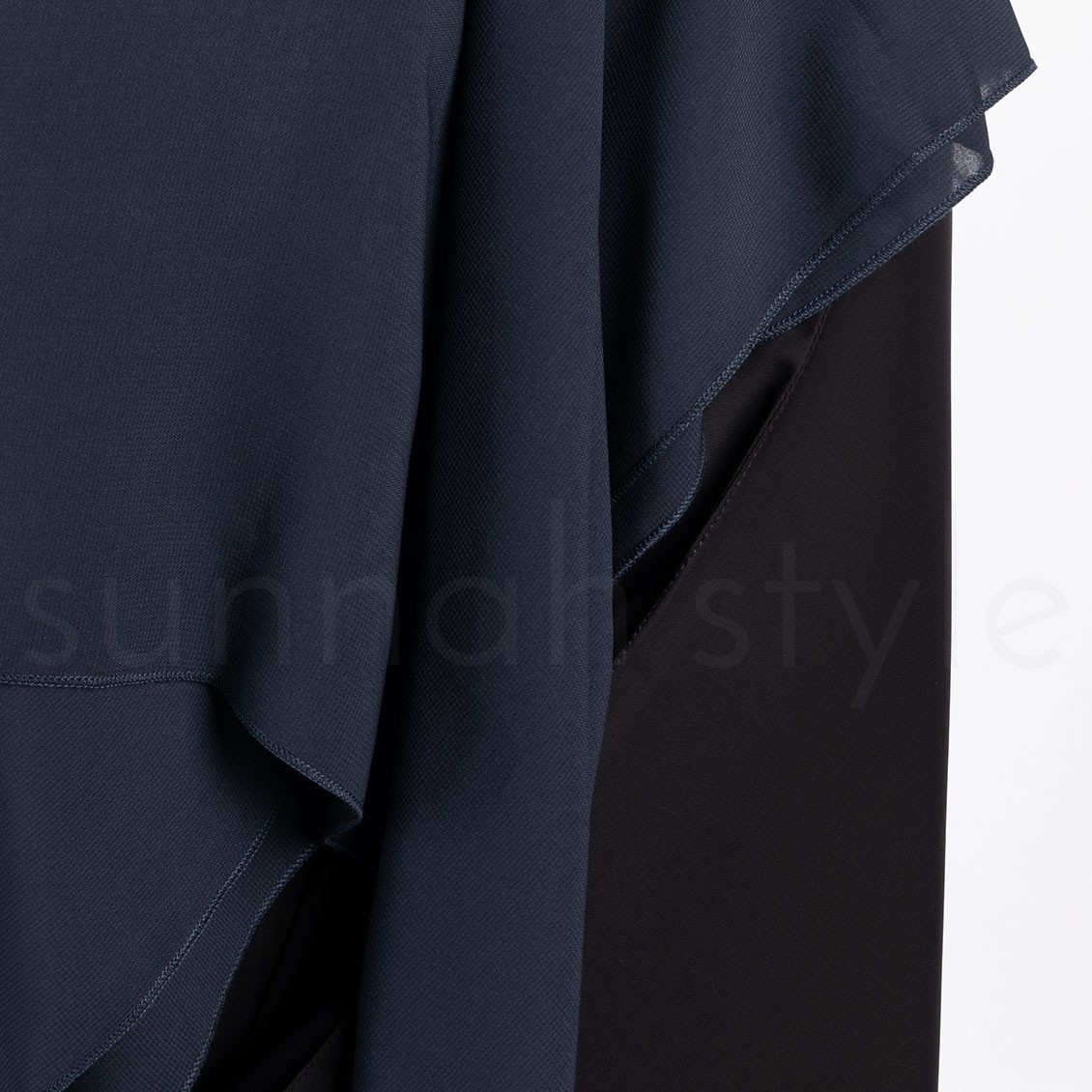 Sunnah Style Essentials Square Hijab XL Navy Blue